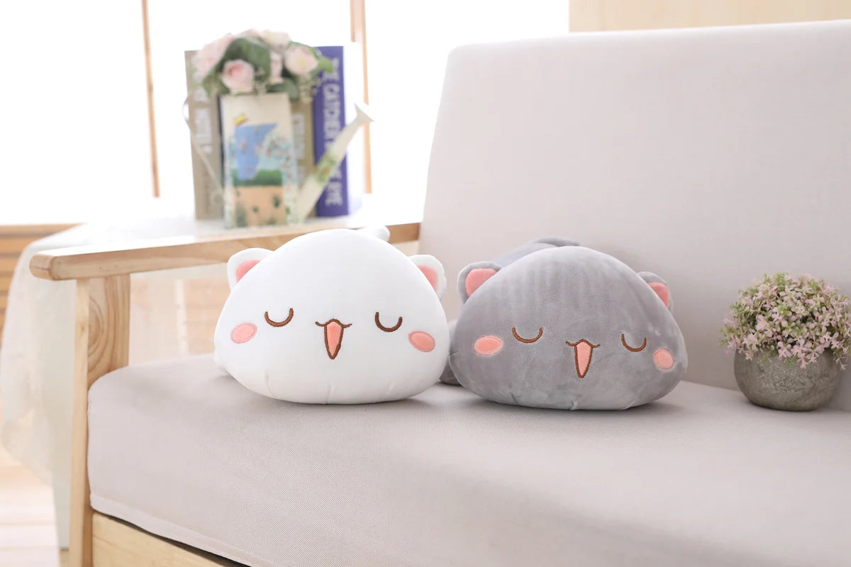 35/50/65cm Cute Plush Fat Head Cat 2 Colours 2 Designs 11201050 - Snuggle Time