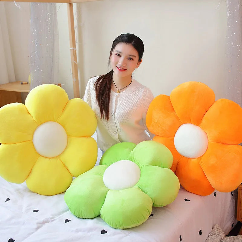 30/50/65cm Plush 6 Petal Flower Cushion 8 Designs 11201017 - Snuggle Time