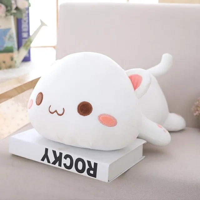 35/50/65cm Cute Plush Fat Head Cat 2 Colours 2 Designs 11201050 - Snuggle Time