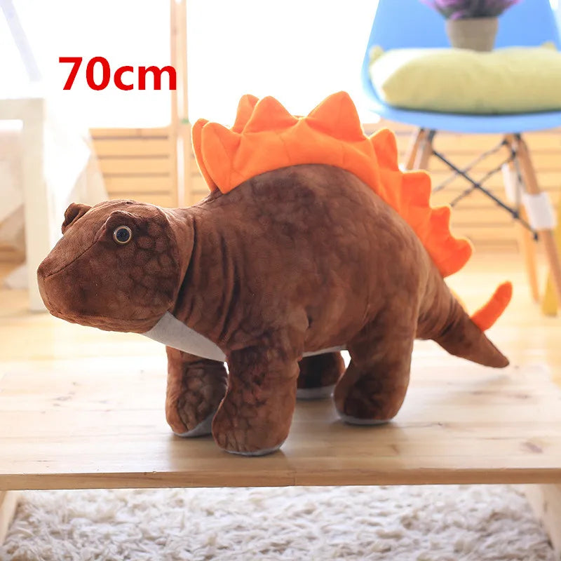 50/70cm Plush Stegosaurus Dinosaur Toy 2 Colours 11201029 - Snuggle Time