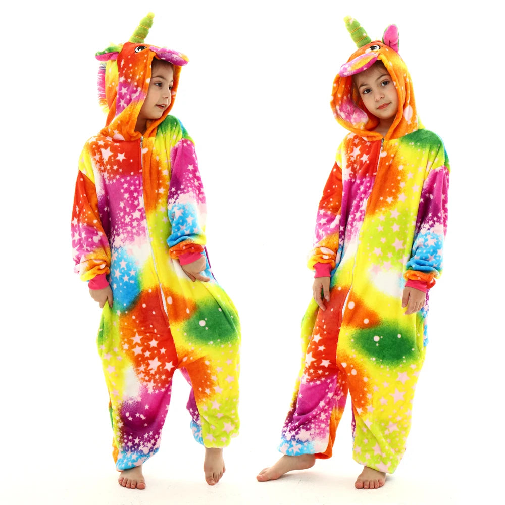Kids Unicorn Dress-up Onesie 2-11yrs 11 Designs 10202102 - Snuggle Time