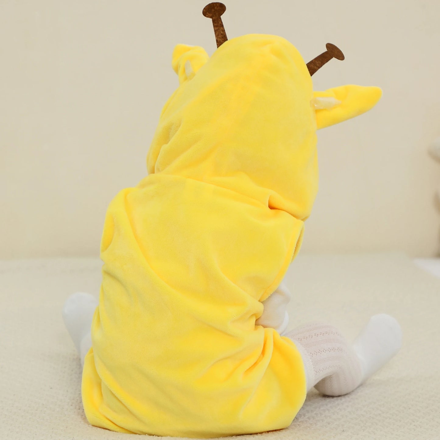 Newborn Sleeveless Giraffe Romper Suit 0-24mth 10205118 - Snuggle Time
