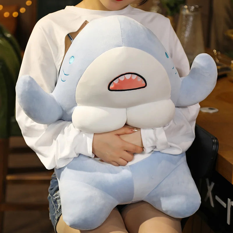 40cm Plush Muscle Shark Toy 2 Colours 11201045 - Snuggle Time