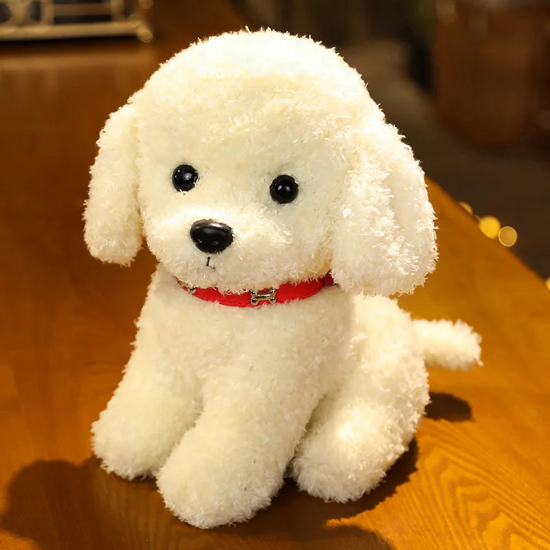 25/30cm Cute Fluffy Plush Puppy 11201028 - Snuggle Time