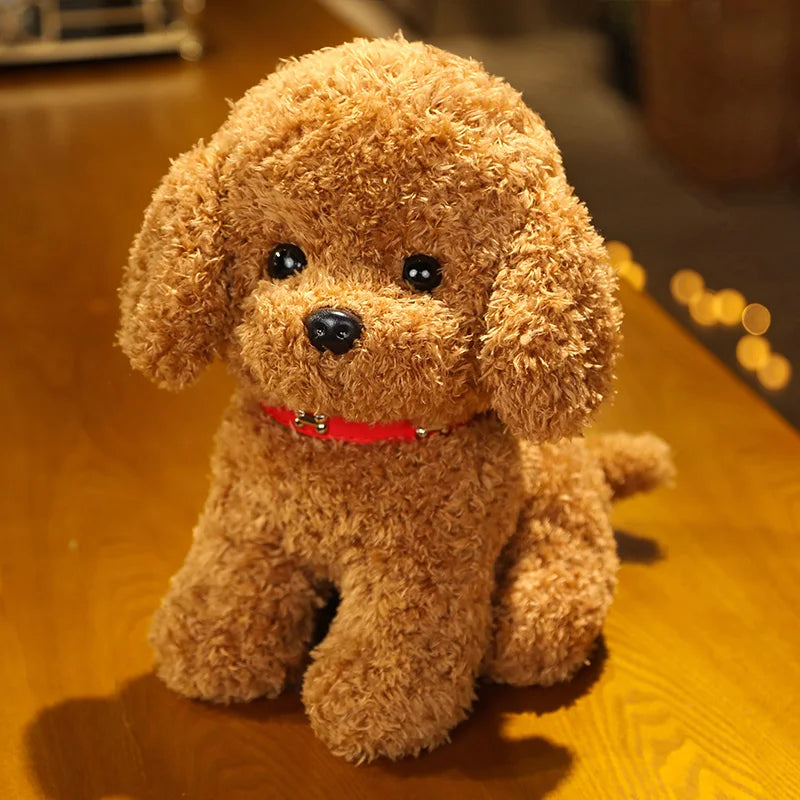 25/30cm Cute Fluffy Plush Puppy 11201028 - Snuggle Time