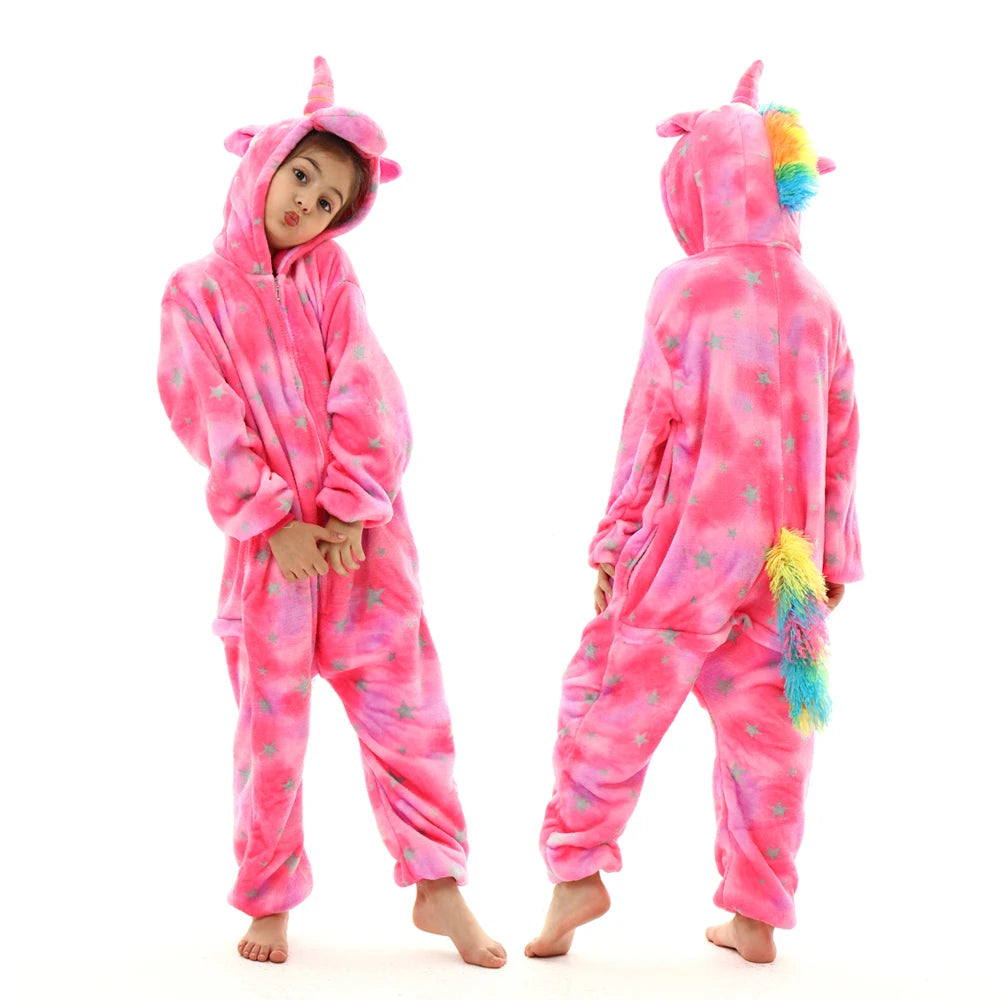Kids Unicorn Dress-up Onesie 2-11yrs 11 Designs 10202102 - Snuggle Time