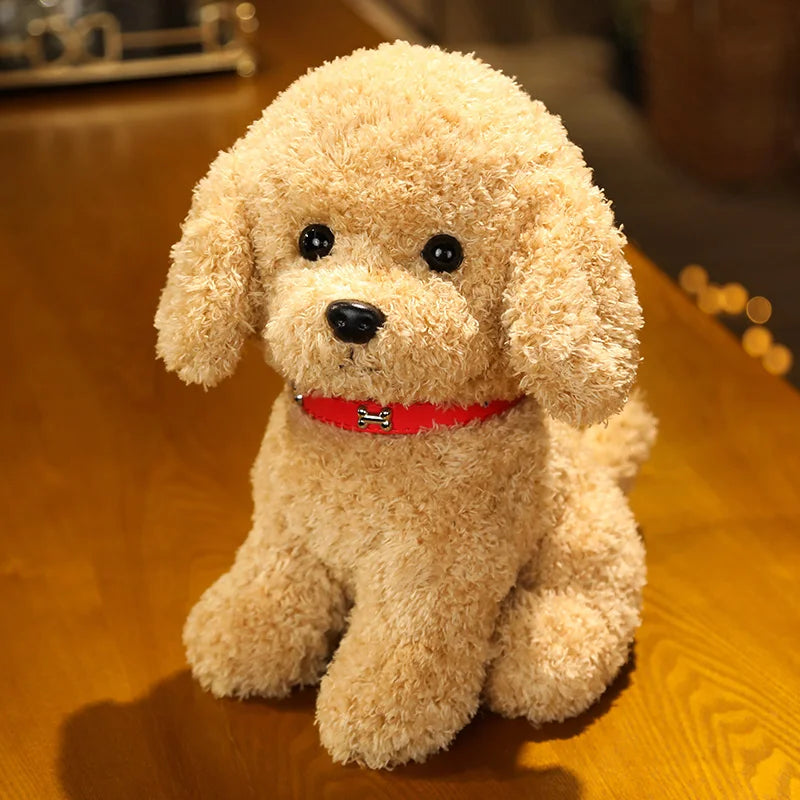 25/30cm Cute Fluffy Plush Puppy 11201028 - Snuggle Time