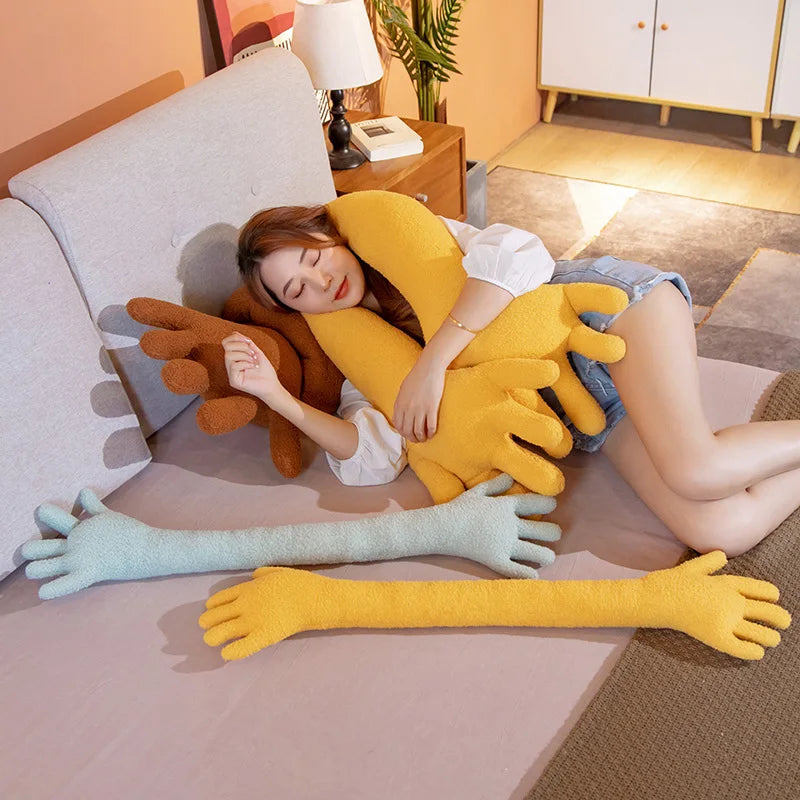 80/160cm Soft Plush Double Hand Toy 7 Colours 11201035 - Snuggle Time