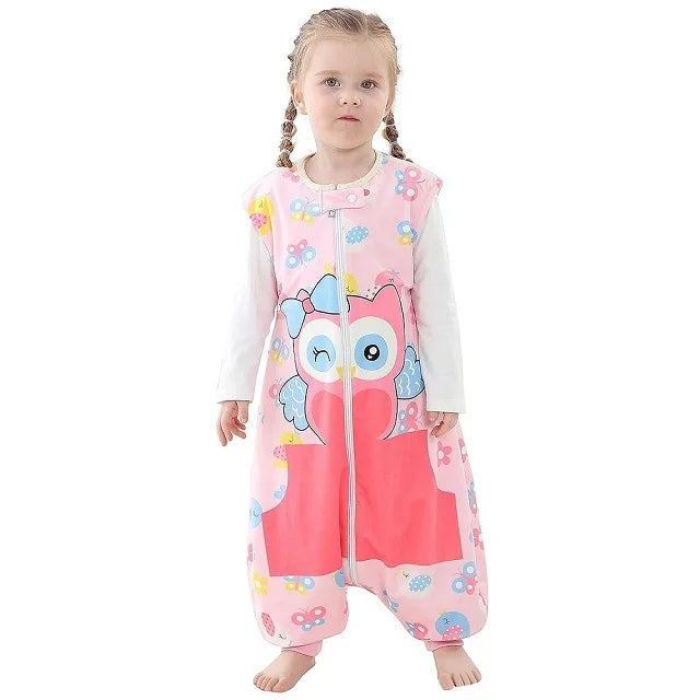 Kids Fun Cartoon Design Sleeveless Onesie 7 Designs 1-6yrs 10205145 - Snuggle Time