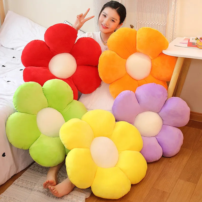30/50/65cm Plush 6 Petal Flower Cushion 8 Designs 11201017 - Snuggle Time