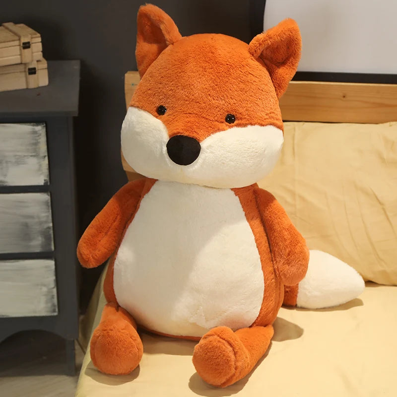 35/50/70/90cm Soft Plush Fluffy Fox Stuffed Toy 11204198