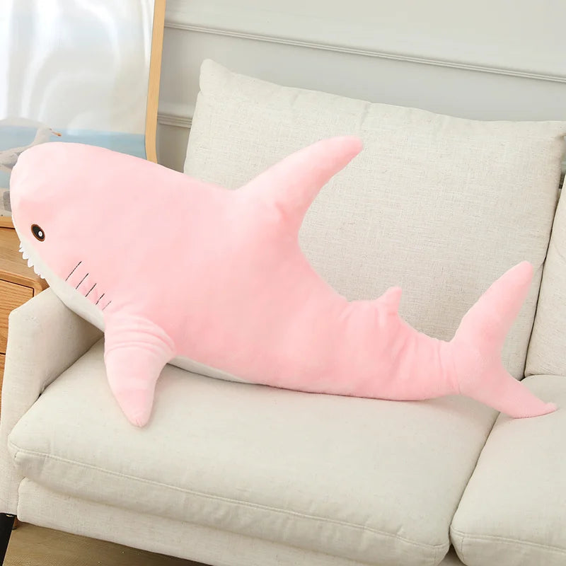 Large Shark Plush Toy 4 sizes 3 Colours 11201004 - Snuggle Time
