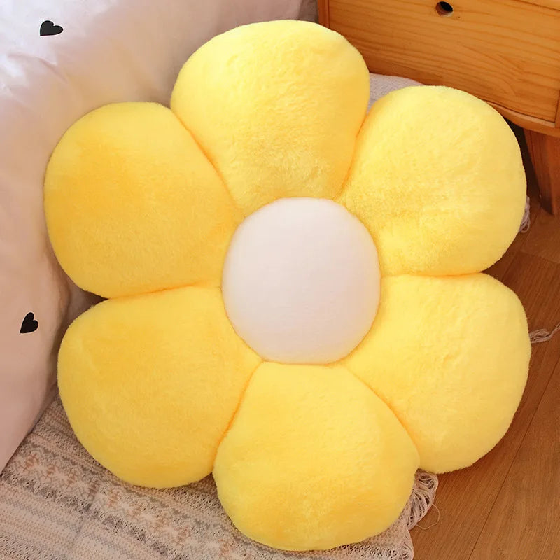 30/50/65cm Faux Rabbit Fur Plush Flower Cushion 5 Designs 11201016 - Snuggle Time