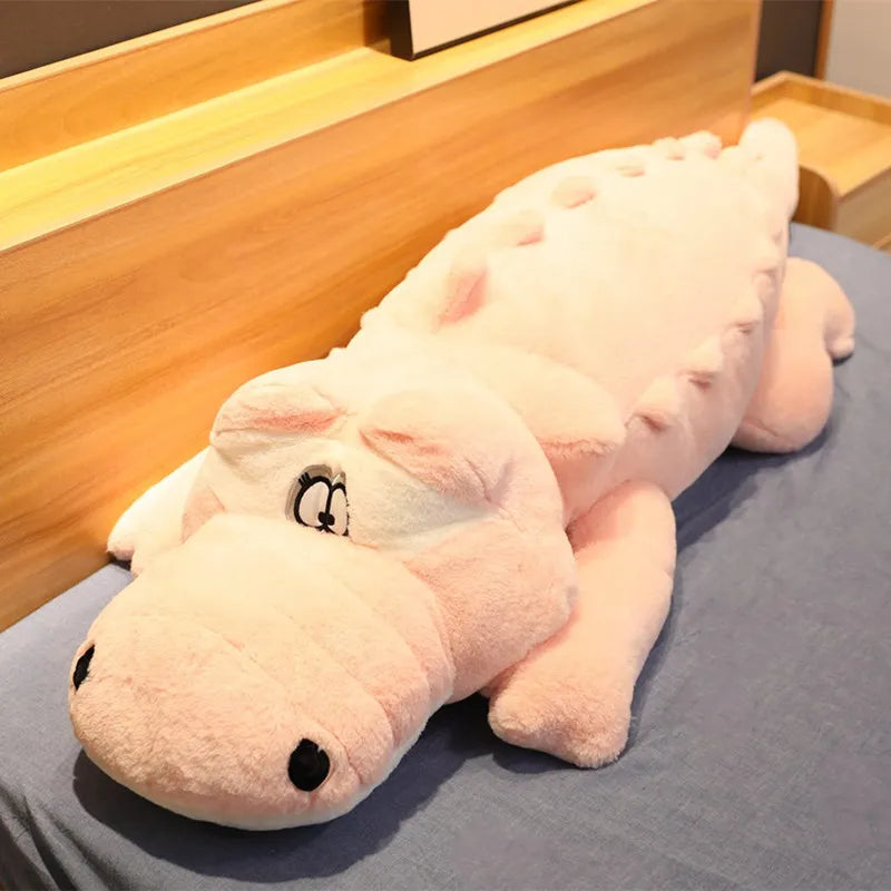 Large 100/120/150cm Soft Plush Cuddly Croc 4 Colours 11201053 - Snuggle Time