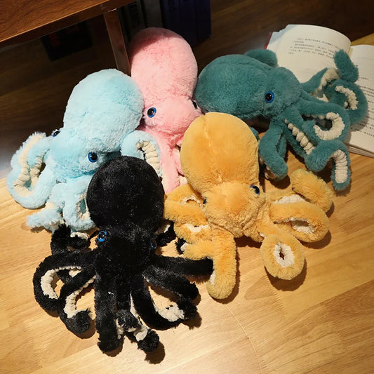 30/45/65/90cm Soft Plush Octopus Stuffed Toy 5 Colours 11201060 - Snuggle Time