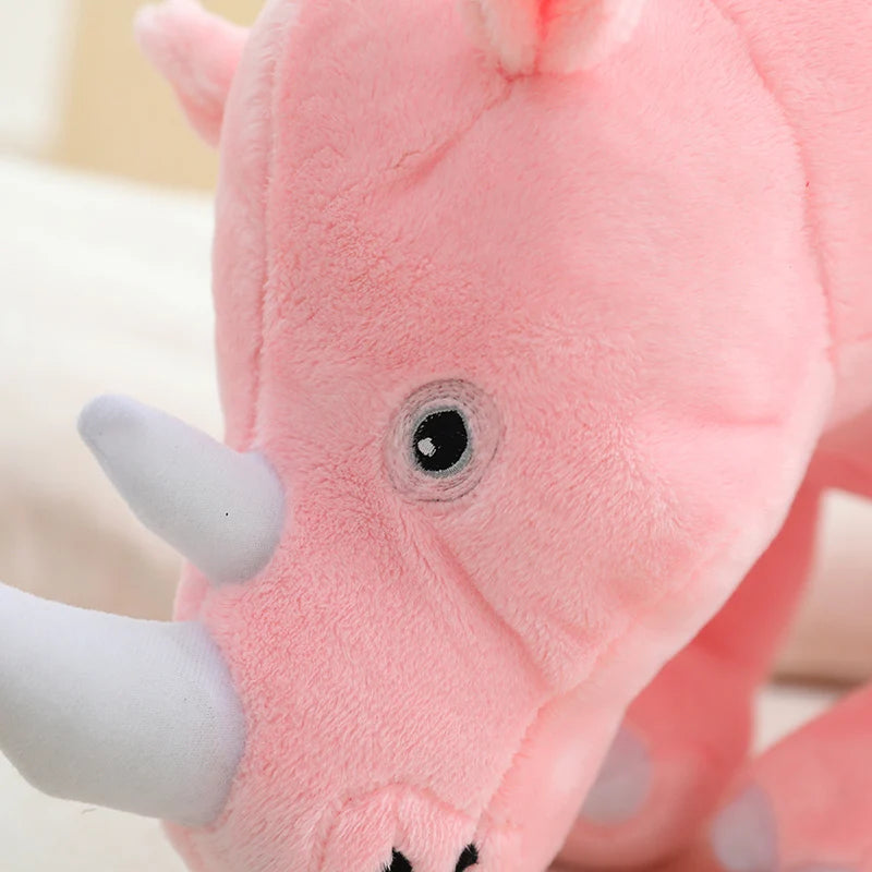 40/60cm Cute Plush Rhino Toy 3 Colours 11201026 - Snuggle Time