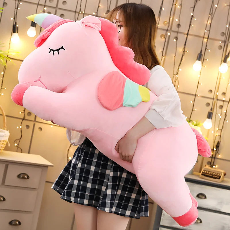 Pink Unicorn Plush Toy 3 Sizes 11201007 - Snuggle Time