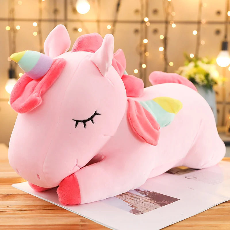 Pink Unicorn Plush Toy 3 Sizes 11201007 - Snuggle Time