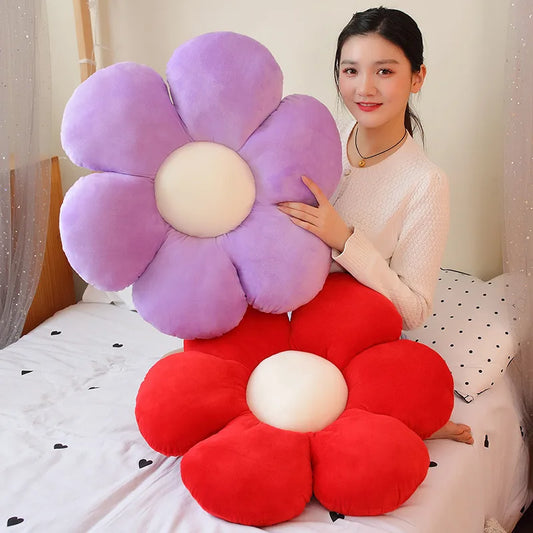 30/50/65cm Plush 6 Petal Flower Cushion 8 Designs 11201017 - Snuggle Time