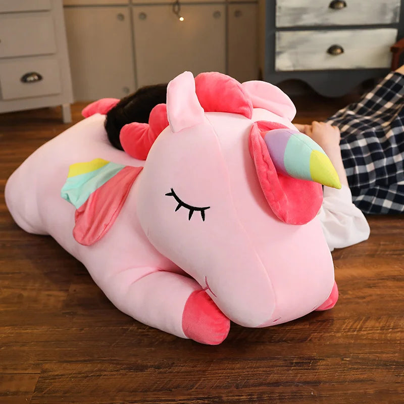 Pink Unicorn Plush Toy 3 Sizes 11201007 - Snuggle Time