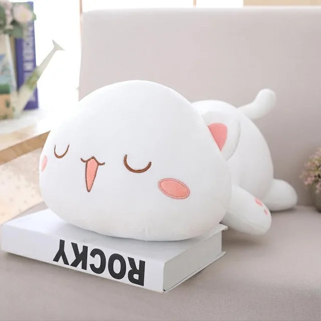 35/50/65cm Cute Plush Fat Head Cat 2 Colours 2 Designs 11201050 - Snuggle Time