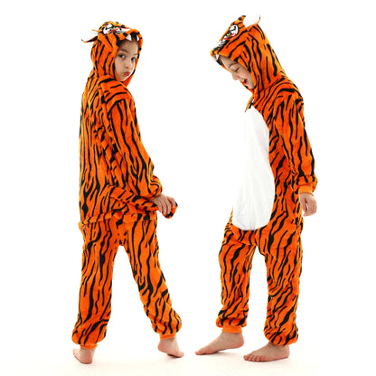 Kids Tiger Dress-up Onesie 2-11yrs 10202099 - Snuggle Time