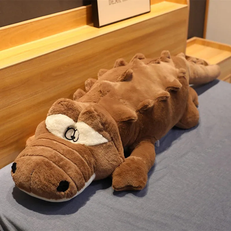 Large 100/120/150cm Soft Plush Cuddly Croc 4 Colours 11201053 - Snuggle Time