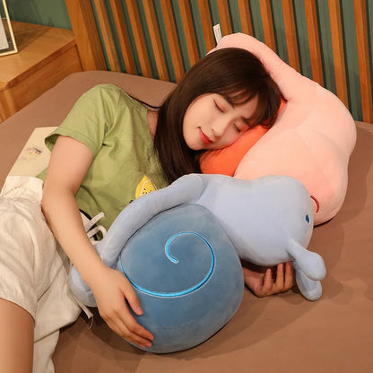 60cm Soft Plush Snail Toy 3 Colours 11201046 - Snuggle Time