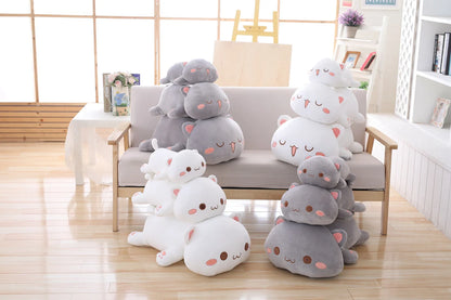 35/50/65cm Cute Plush Fat Head Cat 2 Colours 2 Designs 11201050 - Snuggle Time
