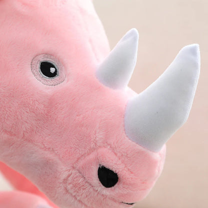 40/60cm Cute Plush Rhino Toy 3 Colours 11201026 - Snuggle Time