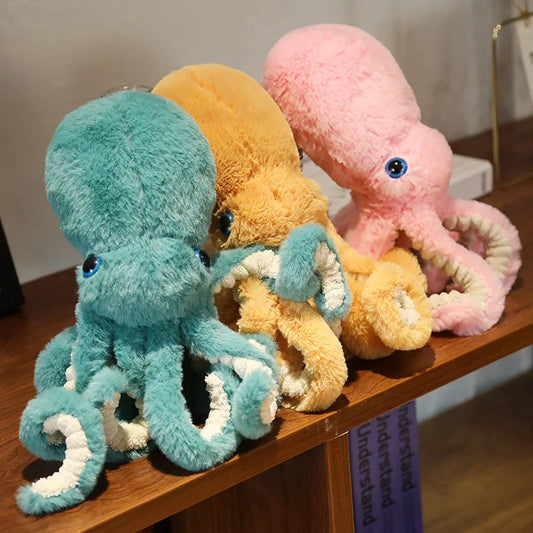 30/45/65/90cm Soft Plush Octopus Stuffed Toy 5 Colours 11201060 - Snuggle Time