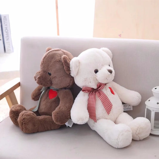 35 or 50cm Plush Teddy Bear 2 Colours 11201010 - Snuggle Time