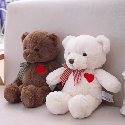 35 or 50cm Plush Teddy Bear 2 Colours 11201010 - Snuggle Time