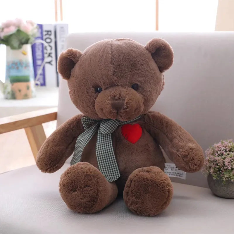 35 or 50cm Plush Teddy Bear 2 Colours 11201010 - Snuggle Time