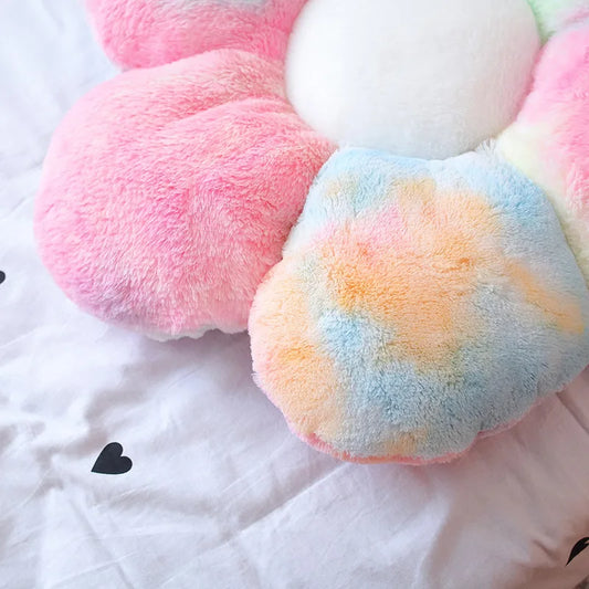 30/50/65cm Faux Rabbit Fur Plush Flower Cushion 5 Designs 11201016 - Snuggle Time
