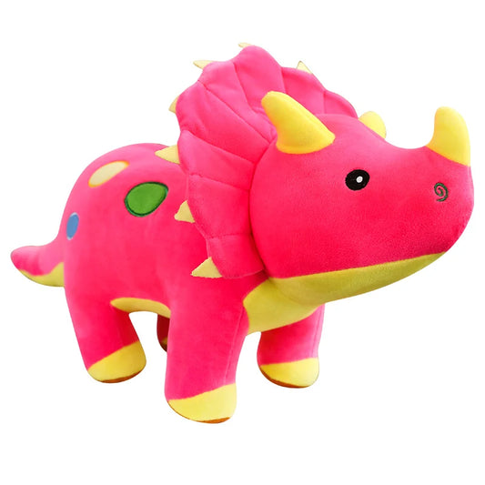40/60/100cm Cute Plush Triceratops Dinosaur Toy 3 Colours 11201027 - Snuggle Time
