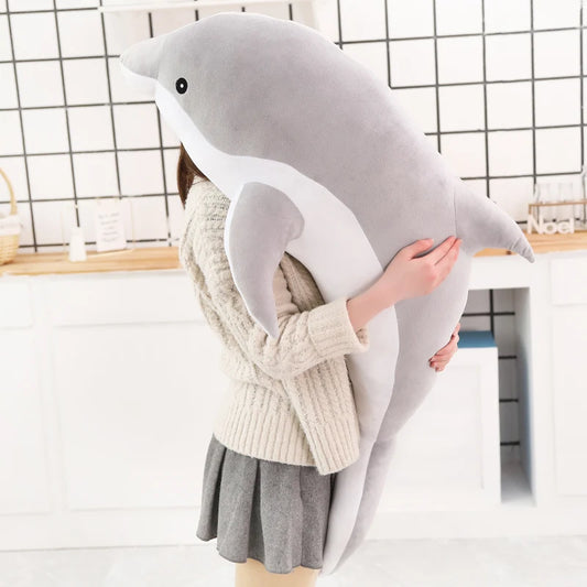 Small 30/50/70cm Soft Plush Dolphin Toy 3 Colours 11201034 - Snuggle Time