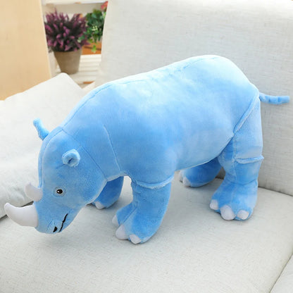 40/60cm Cute Plush Rhino Toy 3 Colours 11201026 - Snuggle Time