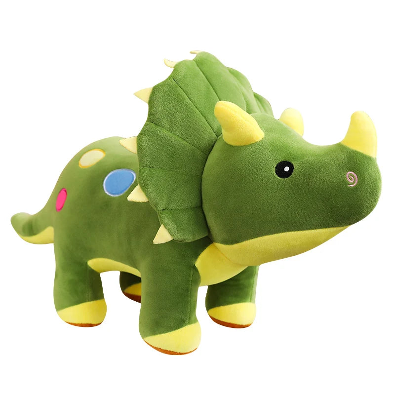 40/60/100cm Cute Plush Triceratops Dinosaur Toy 3 Colours 11201027 - Snuggle Time