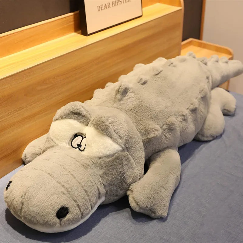 Large 100/120/150cm Soft Plush Cuddly Croc 4 Colours 11201053 - Snuggle Time