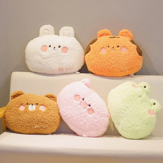35cm Kawaii Plush Animal Cushion 5 Designs 11201037 - Snuggle Time