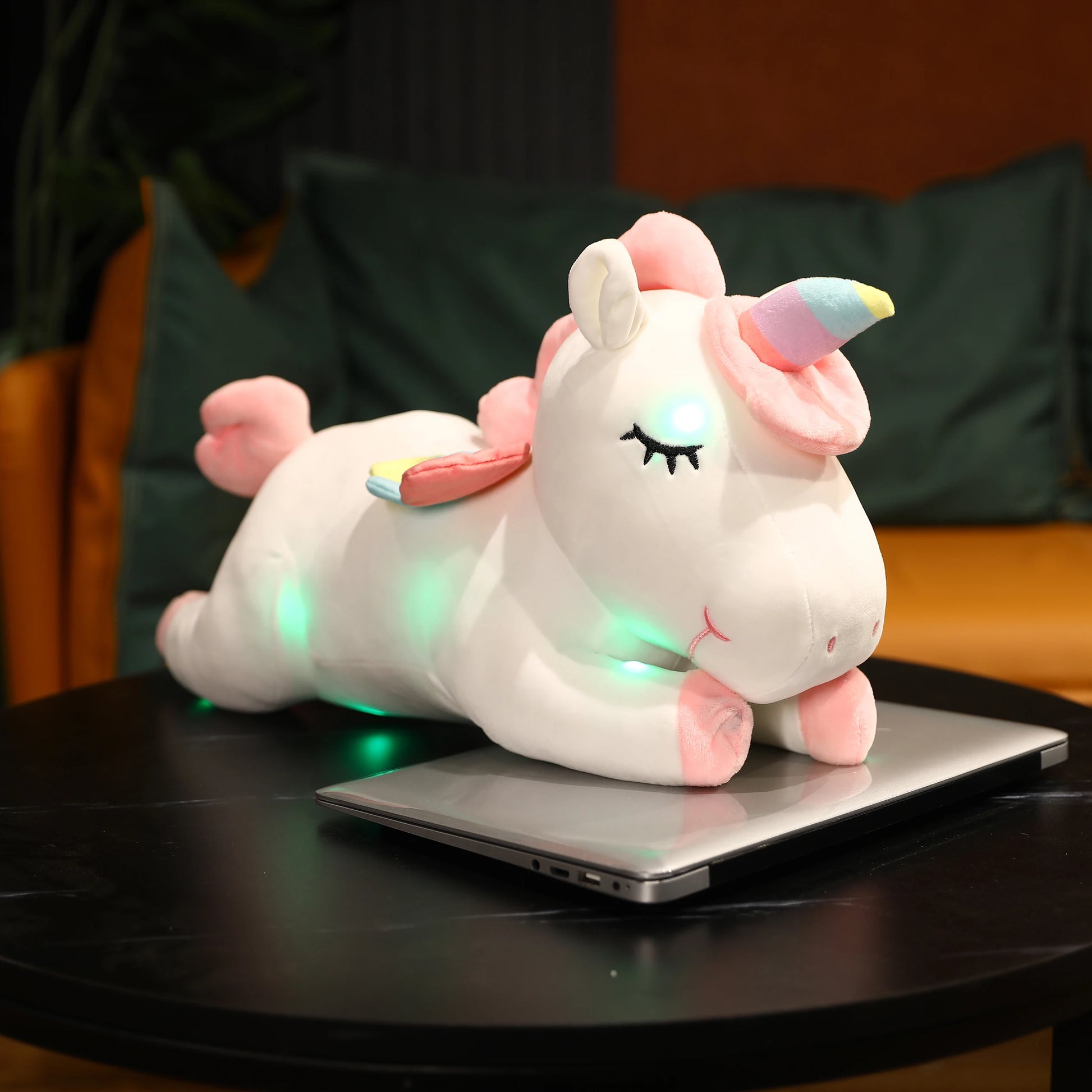 50cm Soft Plush Light-up Unicorn 2 Colours 11201057 - Snuggle Time