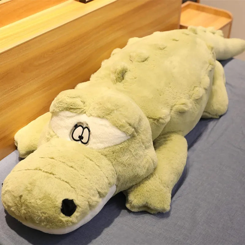 Large 100/120/150cm Soft Plush Cuddly Croc 4 Colours 11201053 - Snuggle Time