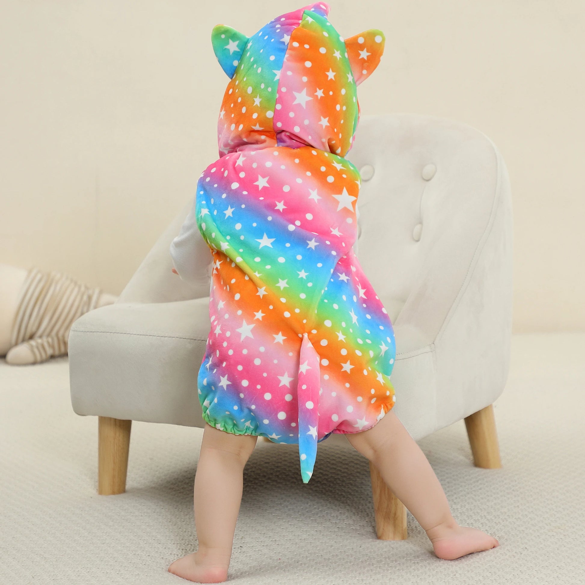 Newborn Sleeveless Colourful Unicorn Romper Suit 0-24mth 10205120 - Snuggle Time