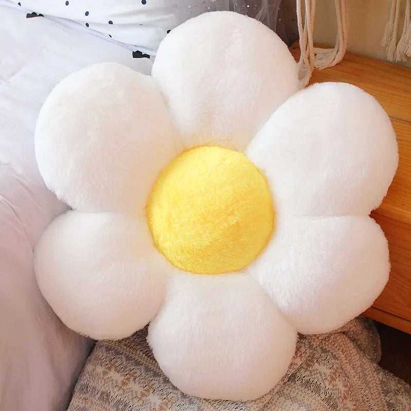 30/50/65cm Faux Rabbit Fur Plush Flower Cushion 5 Designs 11201016 - Snuggle Time