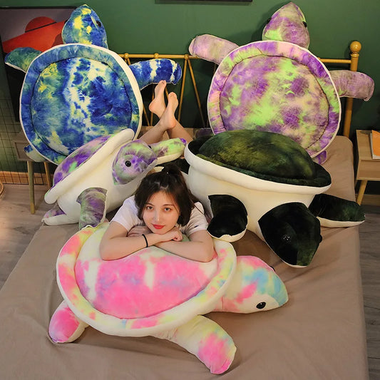 35/45/55/80cm Fun Plush Tortoise Toy 5 Designs 11201031 - Snuggle Time