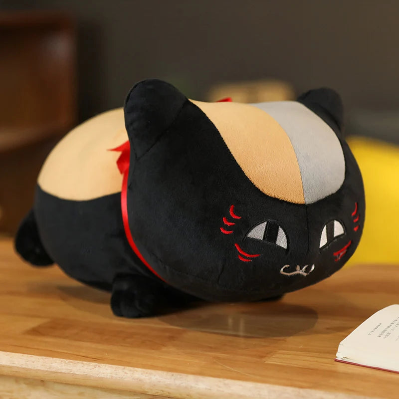 20/32/48/60cm Cute Round Plush Cat 2 Colours 2 Designs 11201012 - Snuggle Time