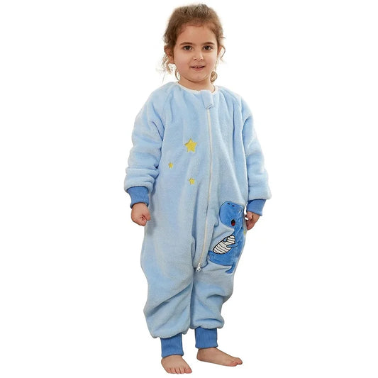 Baby & Toddler Blue Dinosaur Onesie 9mth-6yrs 10205107 - Snuggle Time
