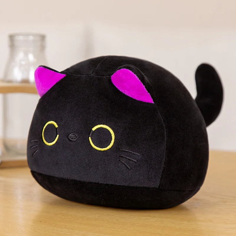 40/55/70cm Black Fat Plush Round Cat 2 Designs 11204158 - Snuggle Time