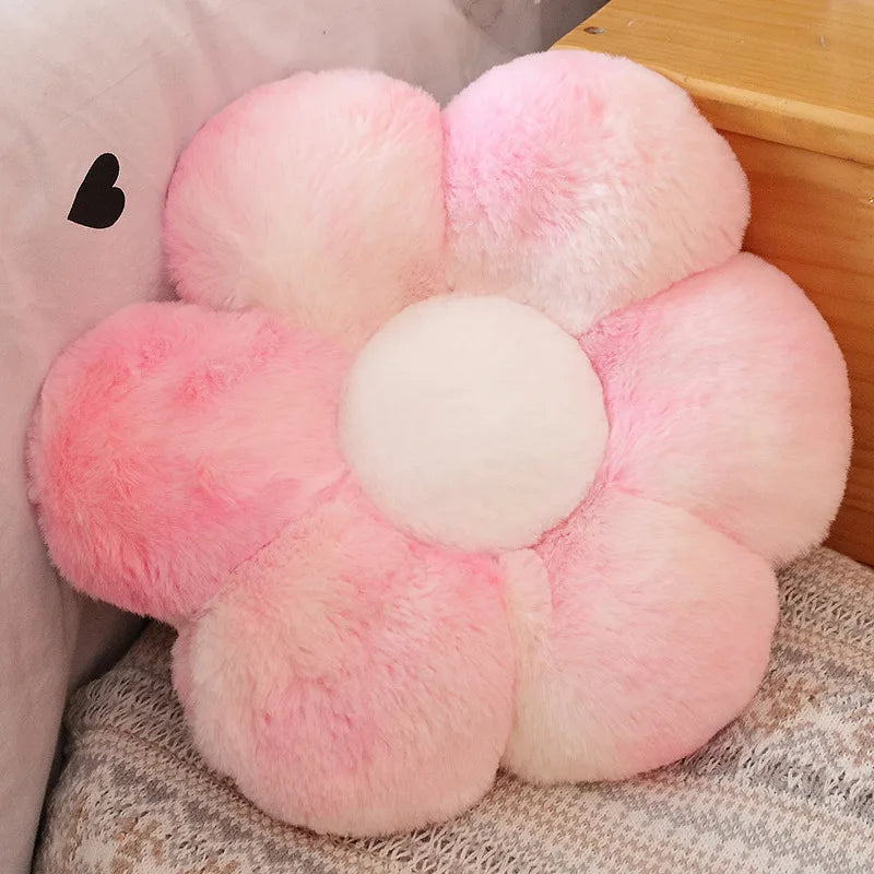 30/50/65cm Faux Rabbit Fur Plush Flower Cushion 5 Designs 11201016 - Snuggle Time